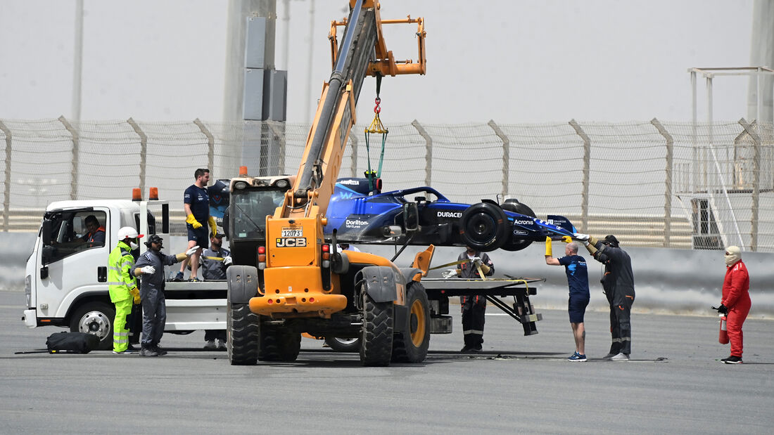 Nicholas Latifi - Williams - Formel 1 - Test - Bahrain - 11. März 2022