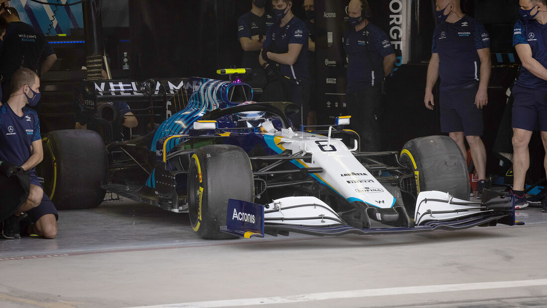 Nicholas Latifi - Williams - Formel 1 - Test - Bahrain - 13. März 2021