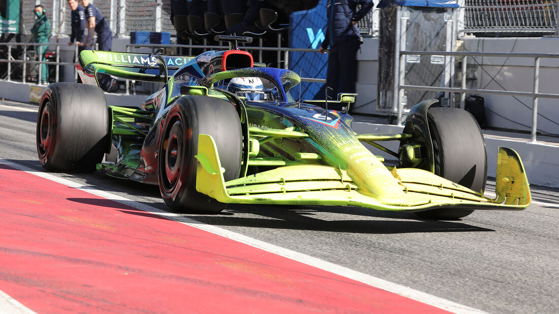 Nicholas Latifi - Williams - Formel 1 - Test - Barcelona 2022 - 23. Februar 2022