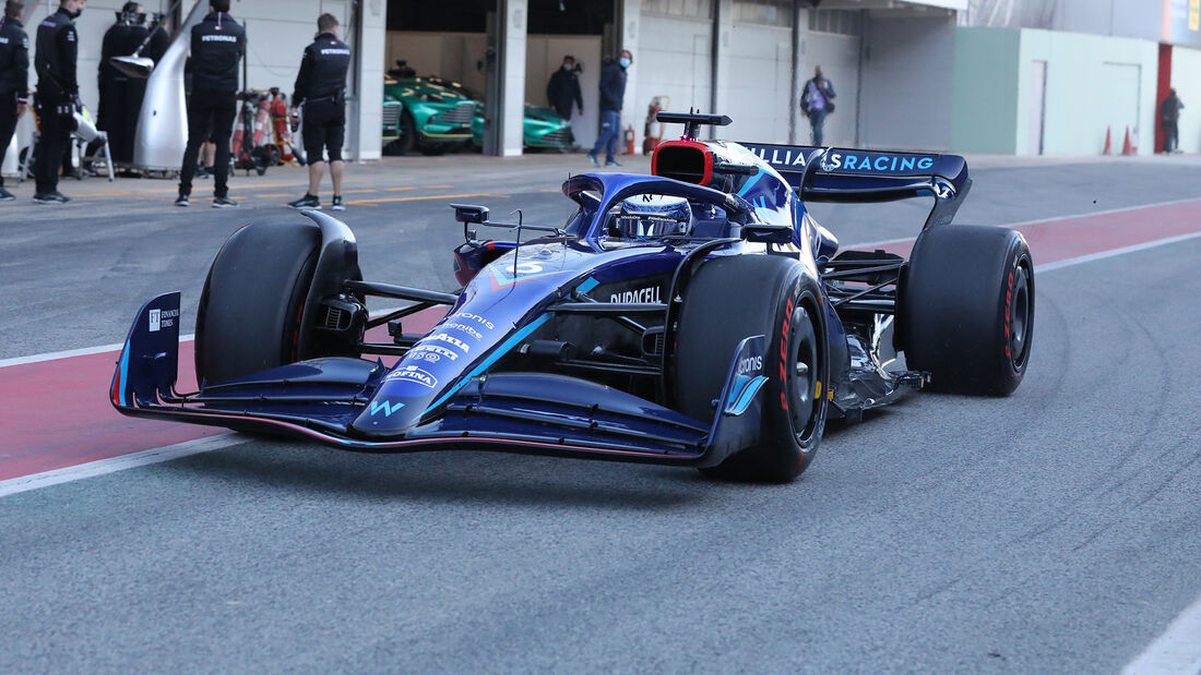 Nicholas Latifi - Williams - Formel 1 - Test - Barcelona 2022 - 23. Februar 2022