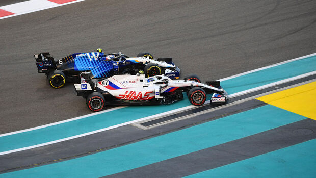 Nicholas Latifi - Williams - GP Abu Dhabi 2021 - Rennen