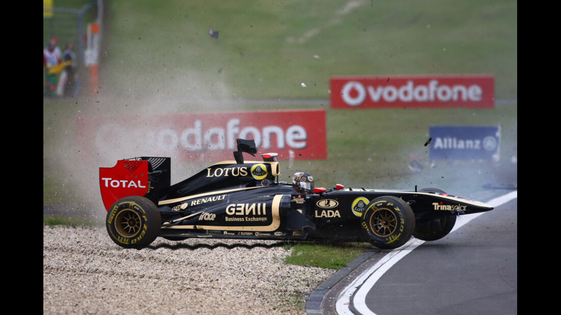 Nick Heidfeld GP Deutschland Crashs 2011