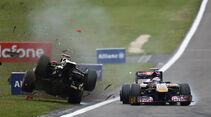 Nick Heidfeld GP Deutschland Crashs 2011