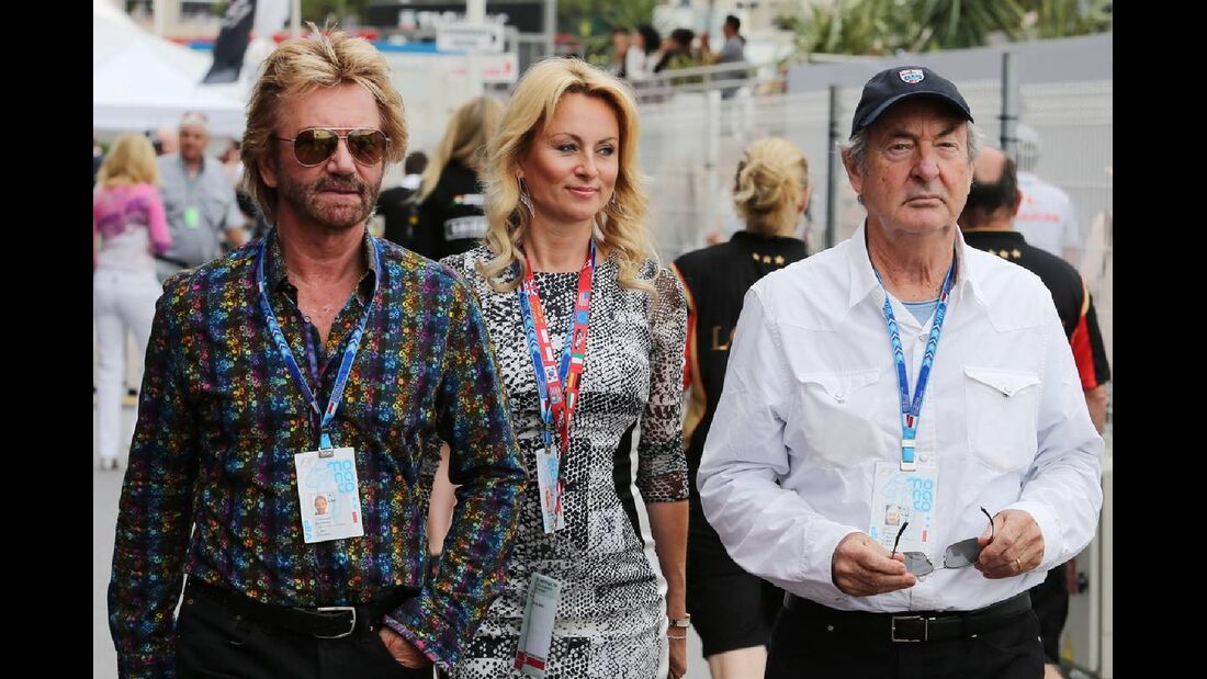 Nick Mason Pink Floyd  - Formel 1 - GP Monaco - 25. Mai 2014