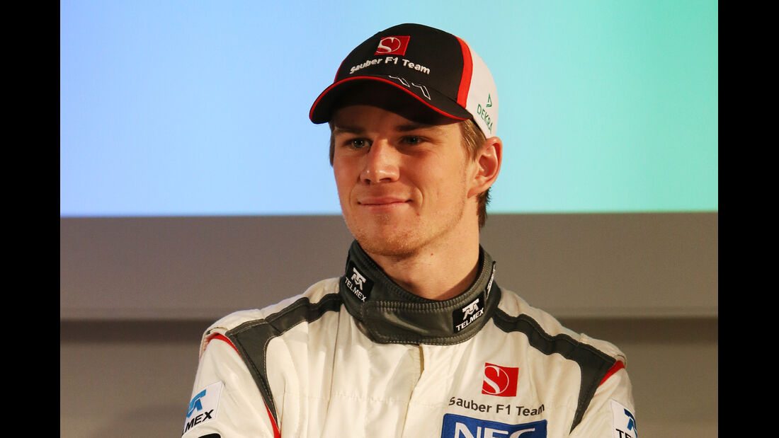 Nico Hülkenberg 2013 Sauber Präsentation