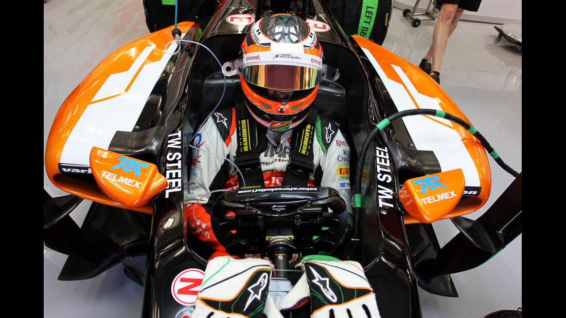 Nico Hülkenberg - Force India - Bahrain - Formel 1 Test - 2014