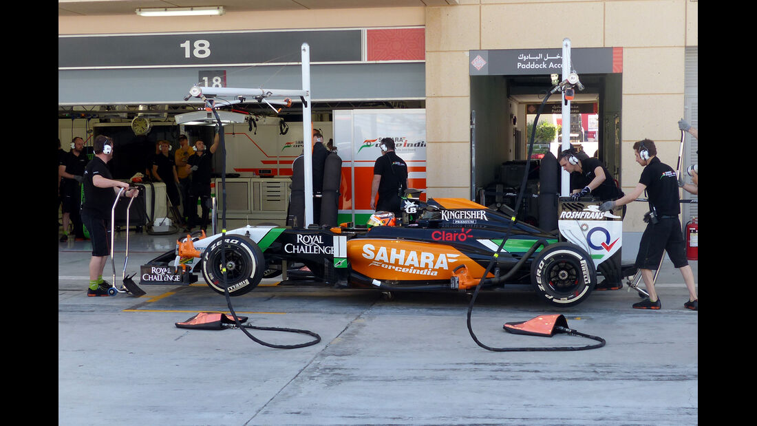 Nico Hülkenberg - Force India - Formel 1 - Bahrain - Test - 2. März 2014