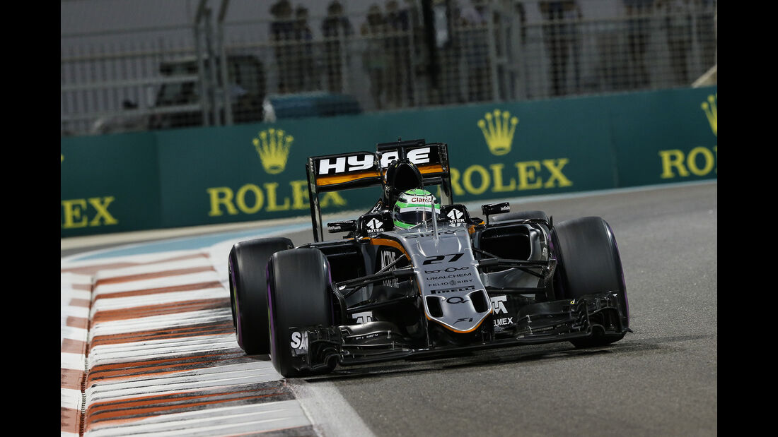 Nico Hülkenberg - Force India - Formel 1 - GP Abu Dhabi - 26. November 2016