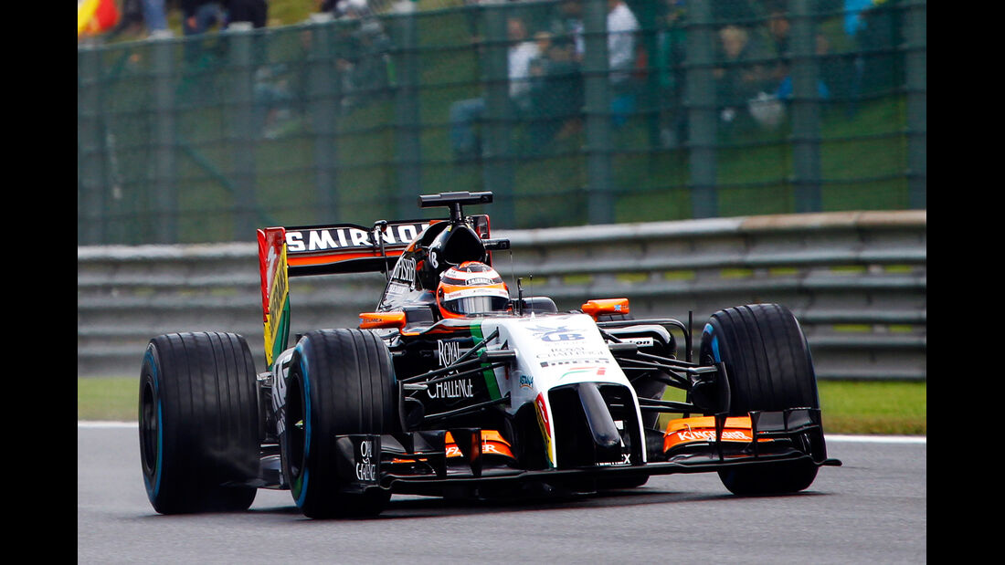 Nico Hülkenberg - Force India - Formel 1 - GP Belgien - Spa-Francorchamps - 23. November 2014