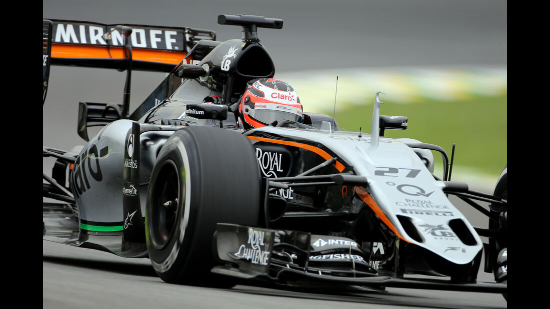 Nico Hülkenberg - Force India - Formel 1 - GP Brasilien- 13. November 2015