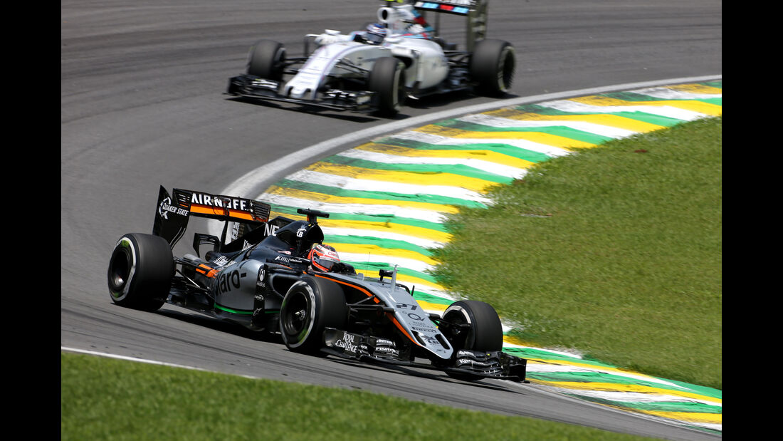 Nico Hülkenberg - Force India - Formel 1 - GP Brasilien- 14. November 2015