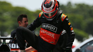 Nico Hülkenberg - Force India - Formel 1 - GP Brasilien- 14. November 2015