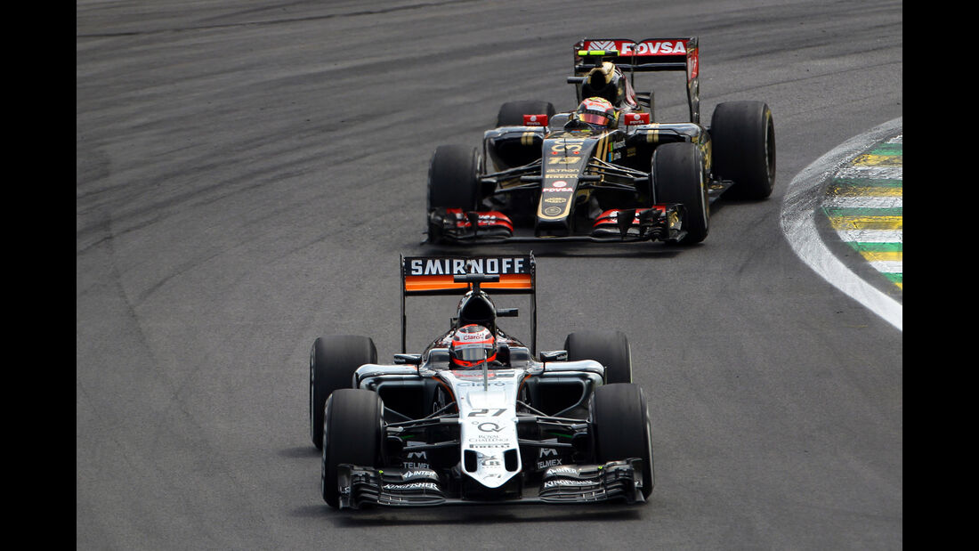 Nico Hülkenberg - Force India - Formel 1 - GP Brasilien- 15. November 2015