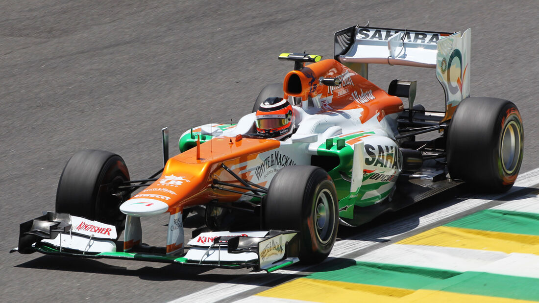 Nico Hülkenberg - Force India - Formel 1 - GP Brasilien - Sao Paulo - 23. November 2012