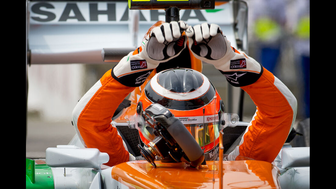 Nico Hülkenberg - Force India - Formel 1 - GP Brasilien - Sao Paulo - 24. November 2012