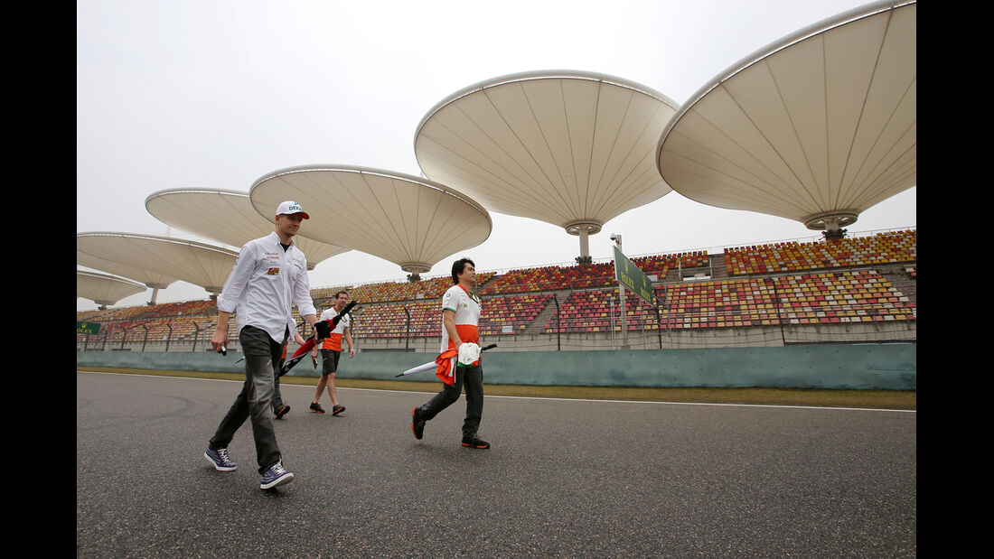Nico Hülkenberg - Force India - Formel 1 - GP China - Shanghai - 17. April 2014