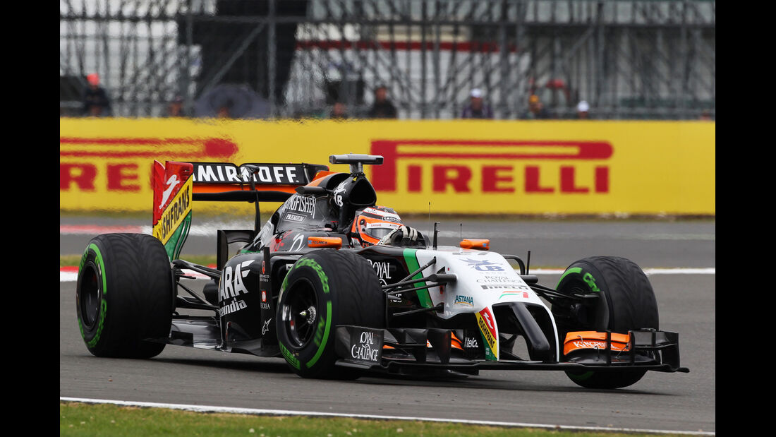 Nico Hülkenberg - Force India - Formel 1 - GP England - Silverstone - 5. Juli 2014