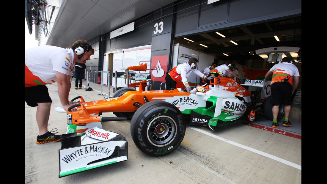 Nico Hülkenberg - Force India - Formel 1 - GP England - Silverstone - 7. Juli 2012