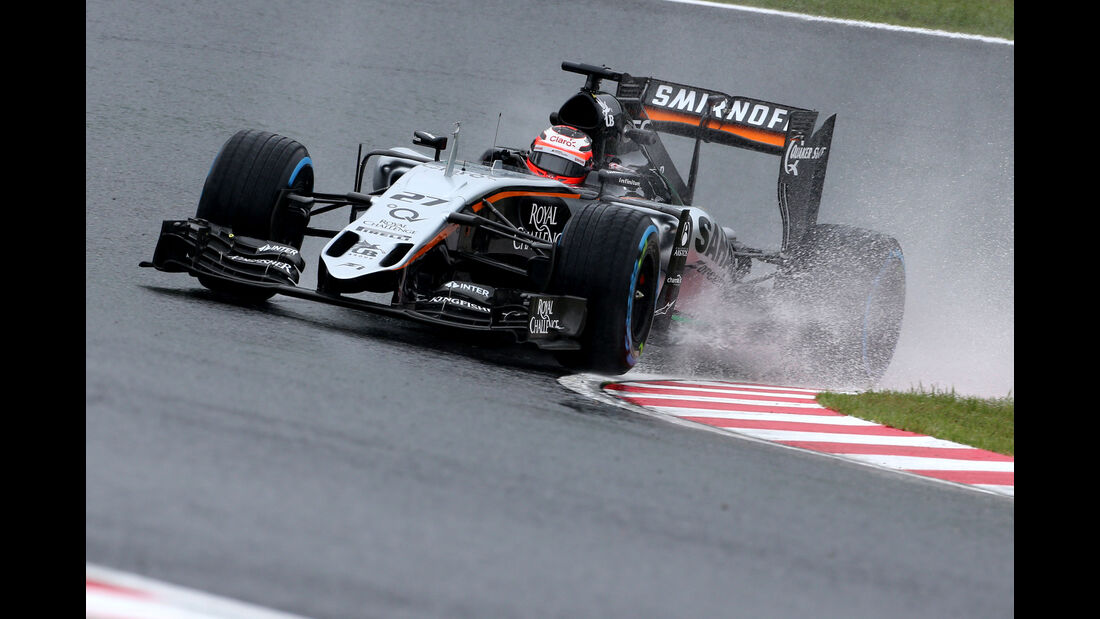 Nico Hülkenberg - Force India - Formel 1 - GP Japan - Suzuka - 25. September 2015
