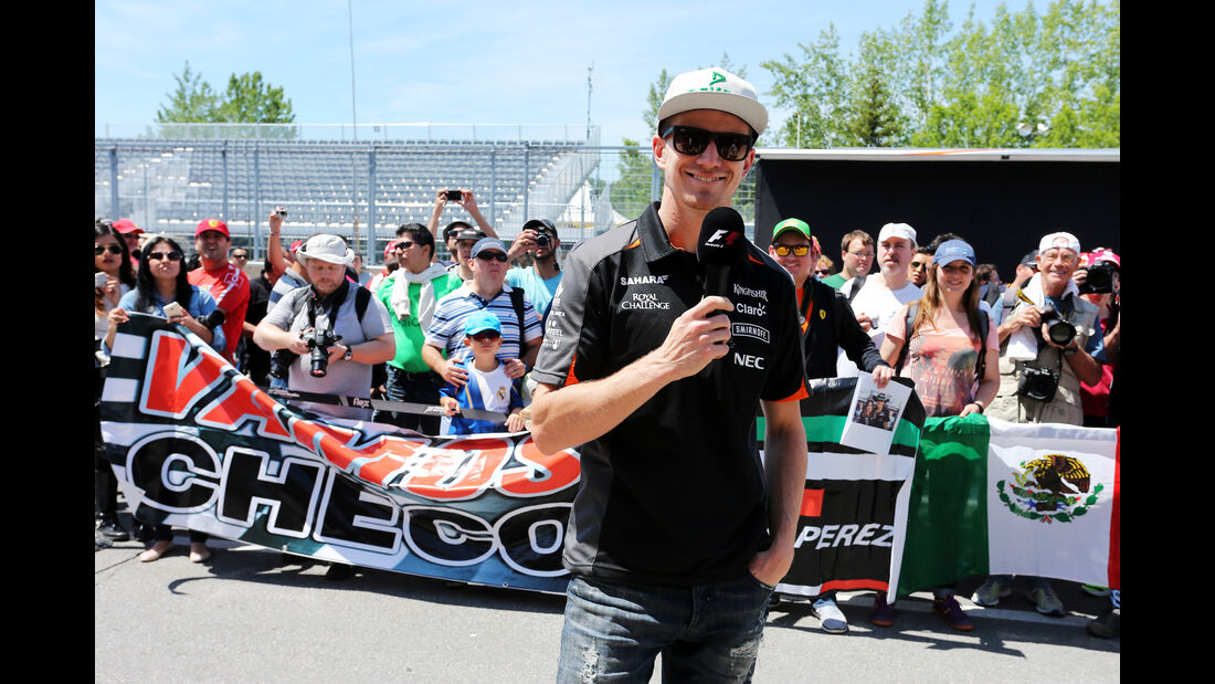 Nico Hülkenberg - Force India - Formel 1 - GP Kanada - Montreal - 4. Juni 2015