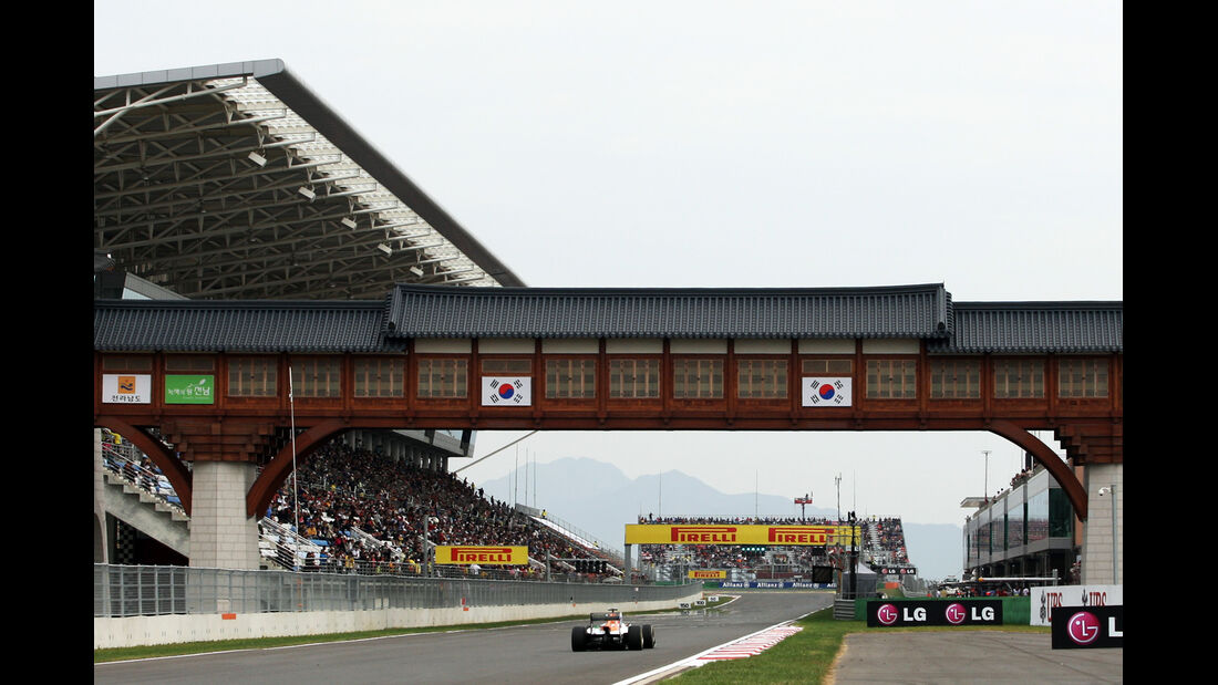 Nico Hülkenberg - Force India - Formel 1 - GP Korea - 13. Oktober 2012