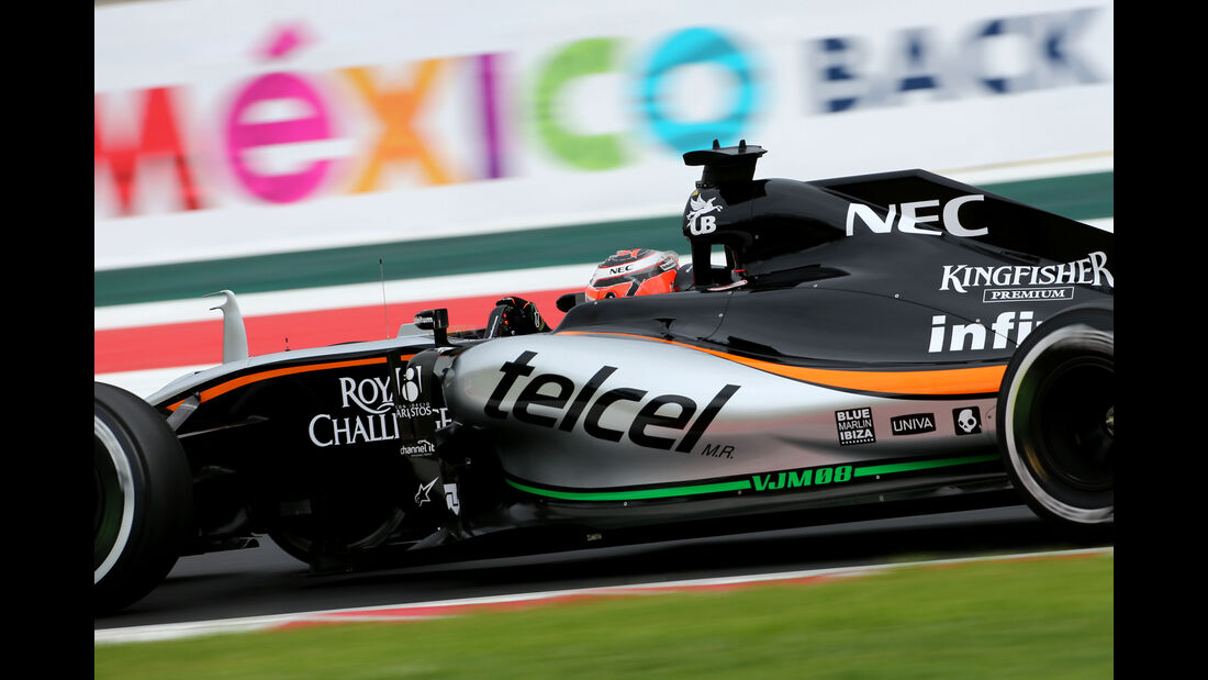 Nico Hülkenberg - Force India - Formel 1 - GP Mexiko - 31. Oktober 2015