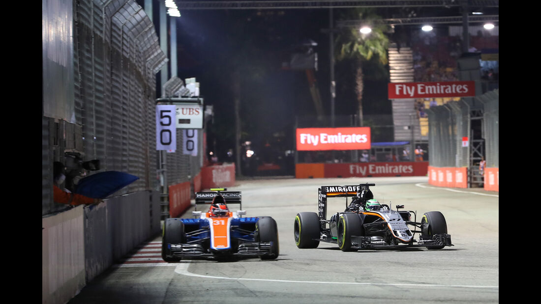 Nico Hülkenberg - Force India - Formel 1 - GP Singapur - 16. September 2016