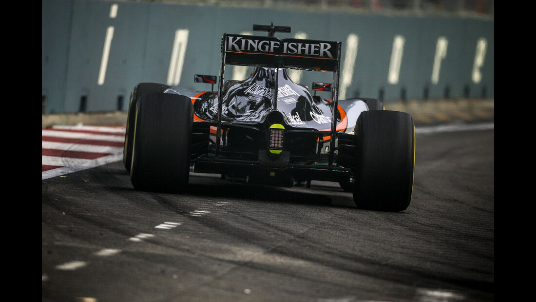 Nico Hülkenberg - Force India - Formel 1 - GP Singapur - 18. September 2015