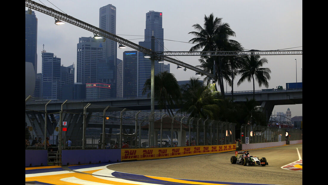 Nico Hülkenberg - Force India - Formel 1 - GP Singapur - 19. September 2014