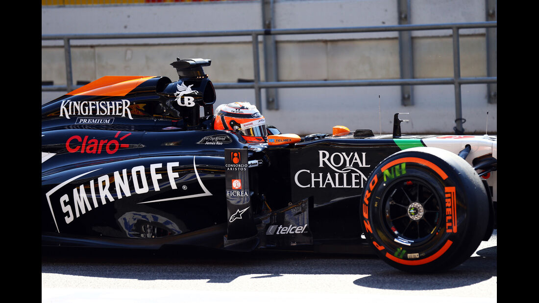 Nico Hülkenberg - Force India - Formel 1 - GP Spanien - Barcelona - 9. Mai 2014