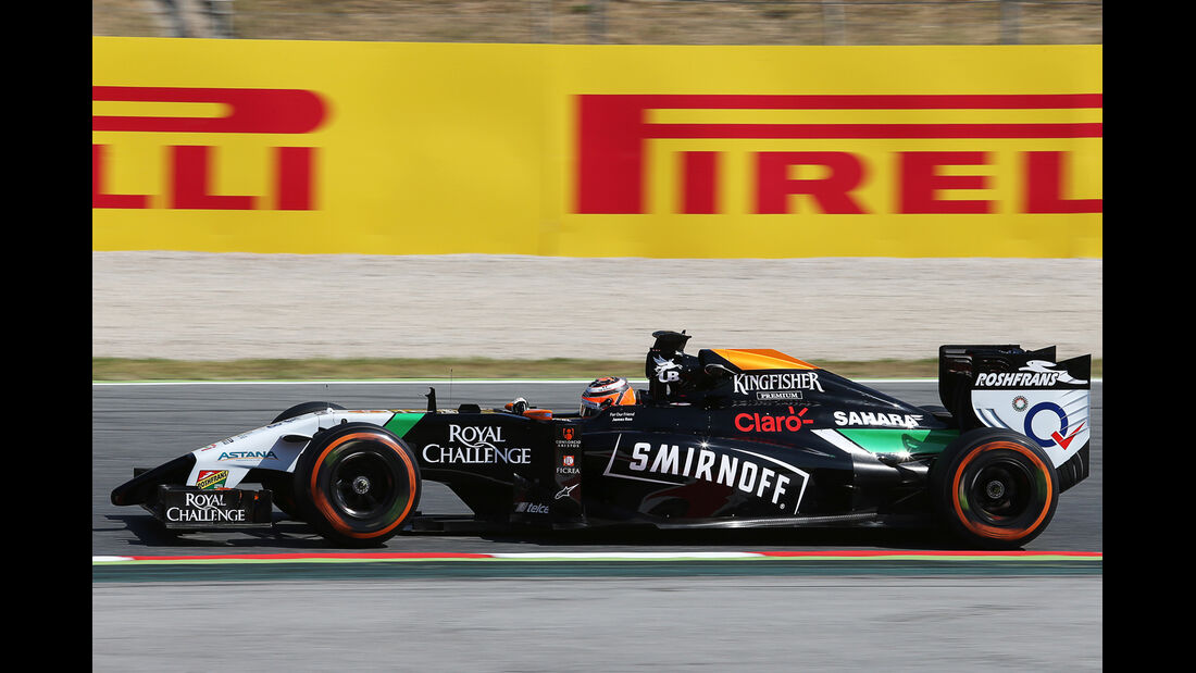 Nico Hülkenberg - Force India - Formel 1 - GP Spanien - Barcelona - 9. Mai 2014