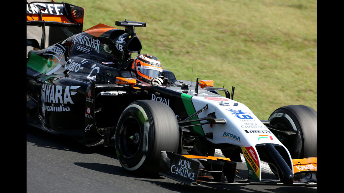 Nico Hülkenberg - Force India - Formel 1 - GP Ungarn - 25. Juli 2014