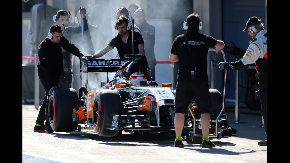 Nico Hülkenberg - Force India - Formel 1 - Jerez - Test - 30. Januar 