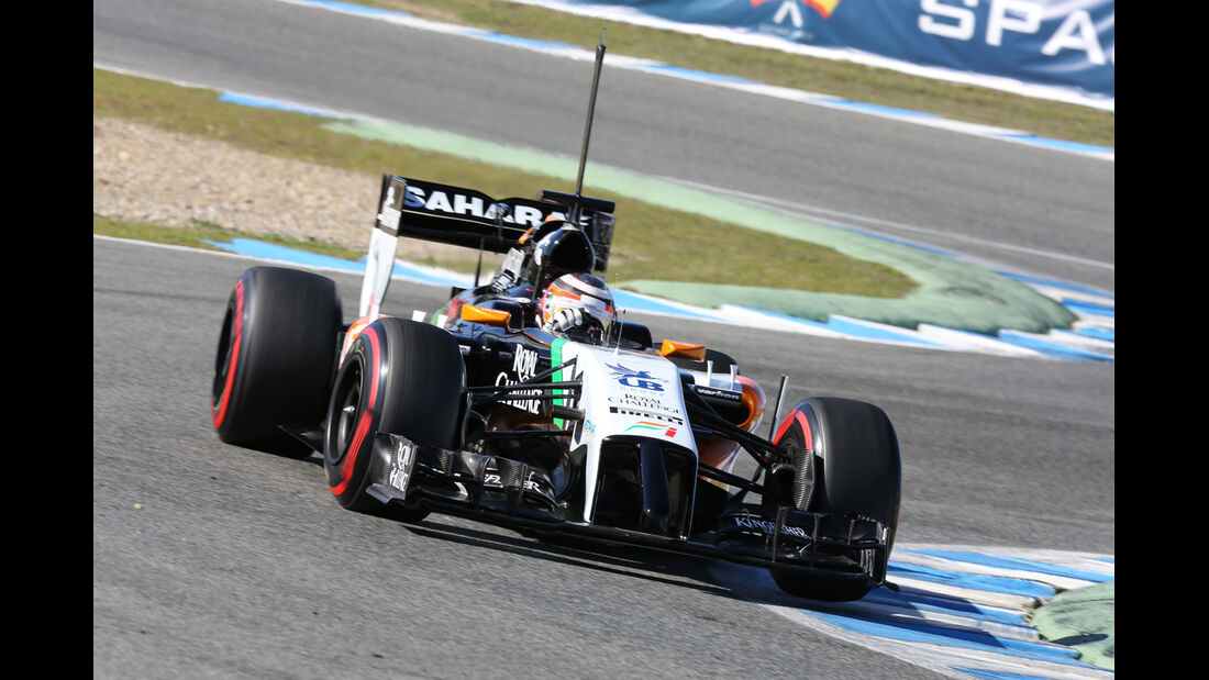 Nico Hülkenberg - Force India - Formel 1 - Jerez - Test - 30. Januar 