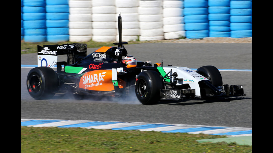 Nico Hülkenberg - Force India - Formel 1 - Jerez - Test - 30. Januar 2014