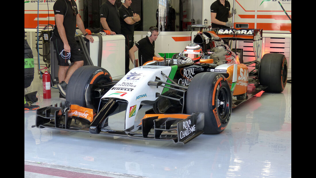 Nico Hülkenberg - Force India - Formel 1 - Test - Bahrain - 1. März 2014