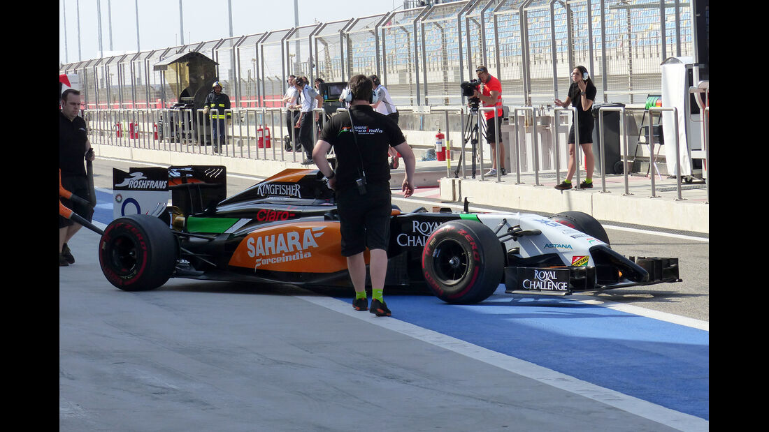 Nico Hülkenberg - Force India - Formel 1 - Test - Bahrain - 1. März 2014
