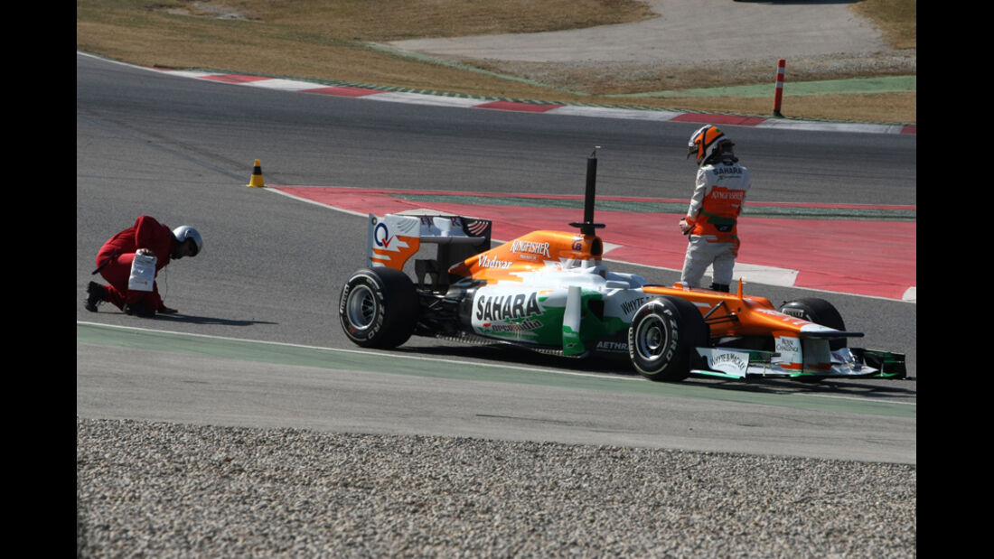 Nico Hülkenberg - Force India - Formel 1-Test - Barcelona - 2012