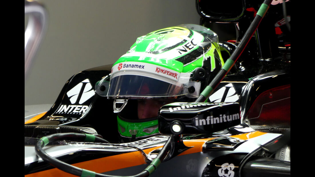 Nico Hülkenberg - Force India - Formel 1-Test - Barcelona - 24. Februar 2016