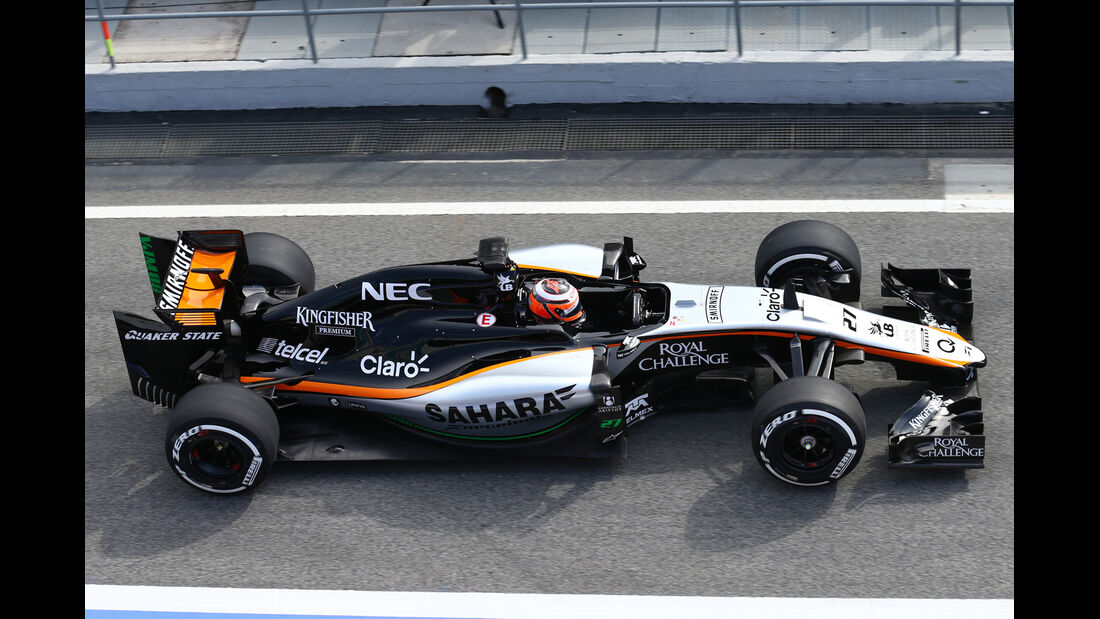 Nico Hülkenberg - Force India - Formel 1-Test - Barcelona - 27. Februar 2015
