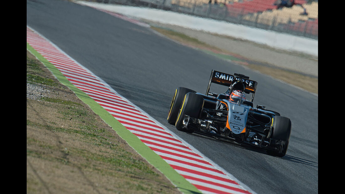 Nico Hülkenberg - Force India - Formel 1-Test - Barcelona - 28. Februar 2015