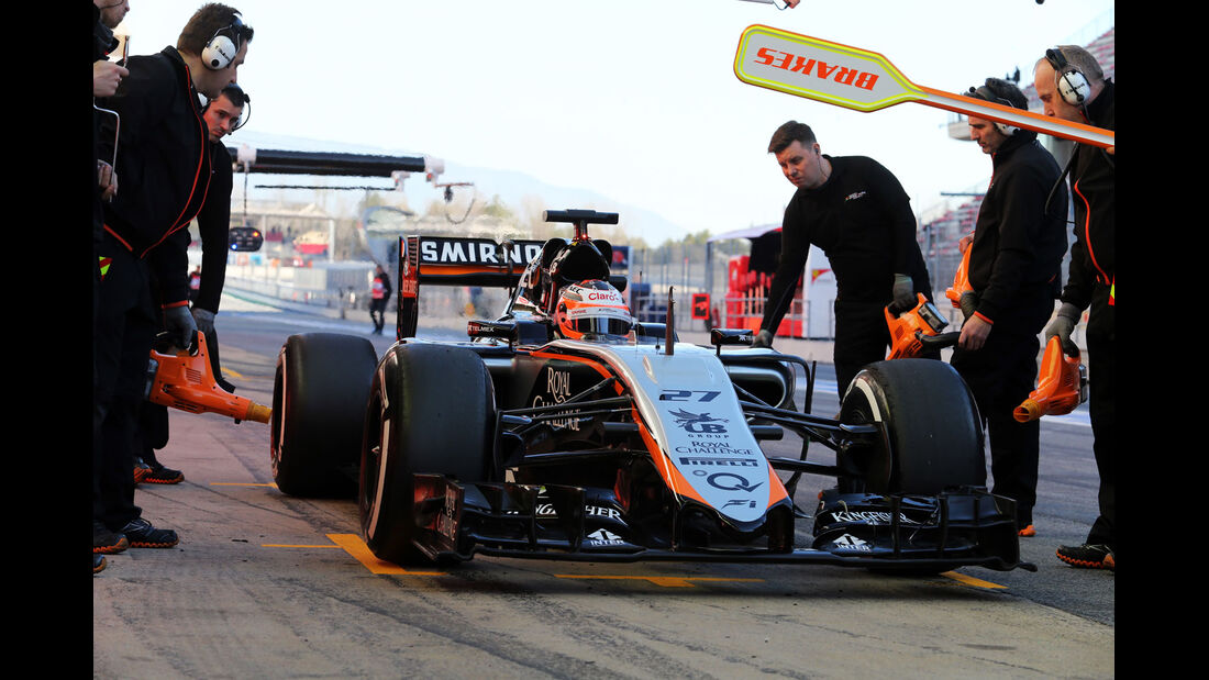 Nico Hülkenberg - Force India - Formel 1-Test - Barcelona - 28. Februar 2015