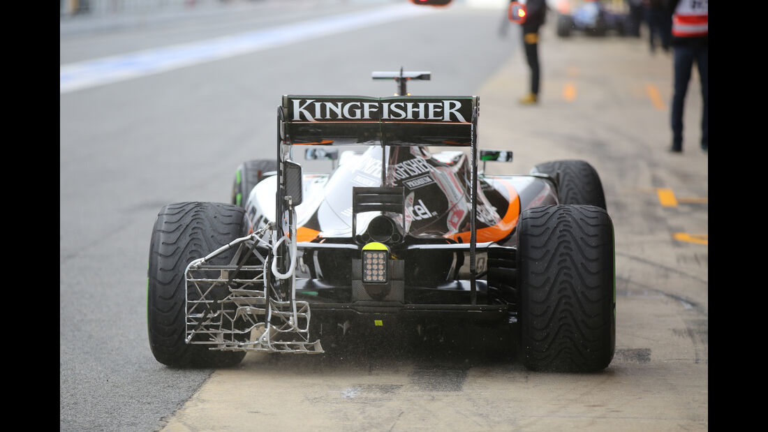 Nico Hülkenberg - Force India - Formel 1-Test - Barcelona - 3. März 2016