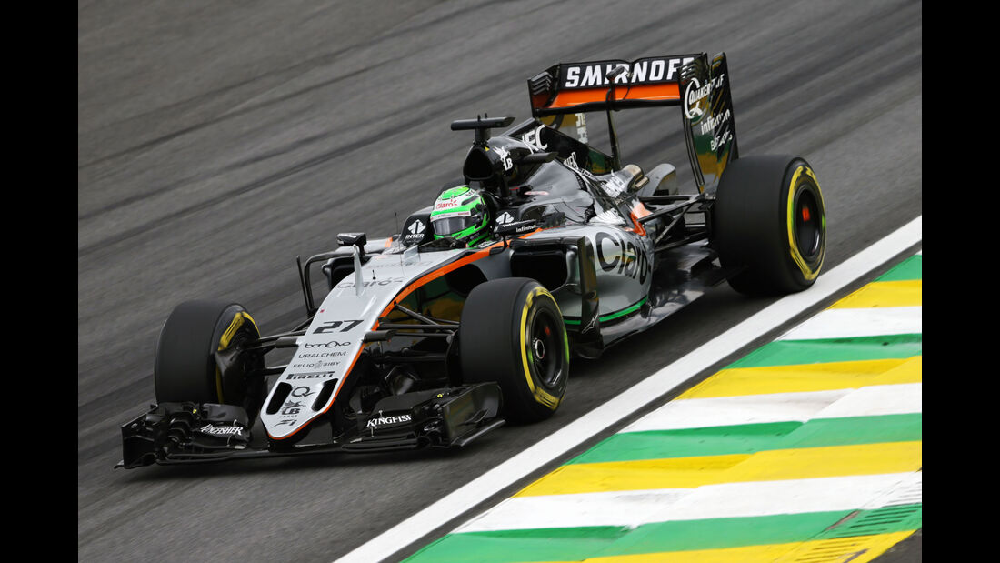Nico Hülkenberg - Force India - GP Brasilien 2016 - Interlagos - Qualifying