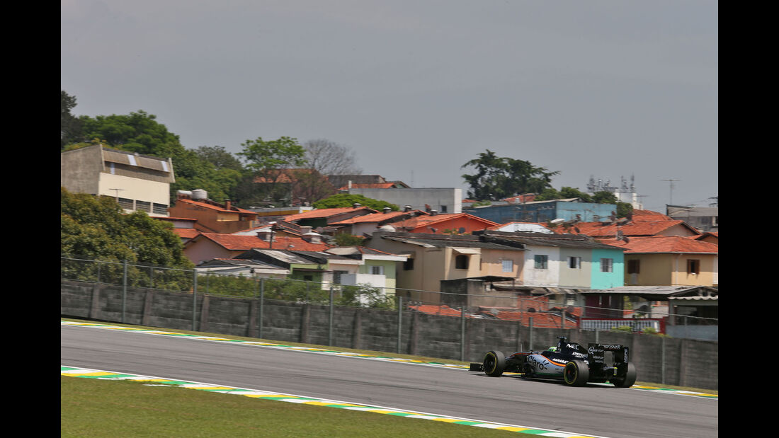 Nico Hülkenberg - Force India - GP Brasilien - Interlagos - Freitag - 11.11.2016