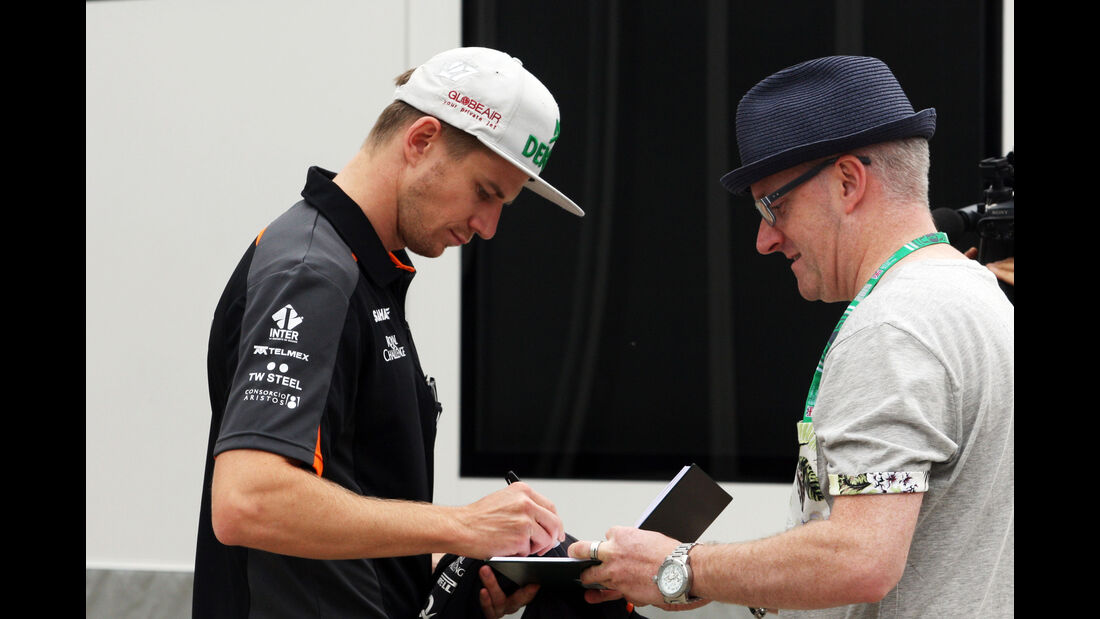 Nico Hülkenberg - Force India - GP England - Silverstone - Donnerstag - 2.7.2015
