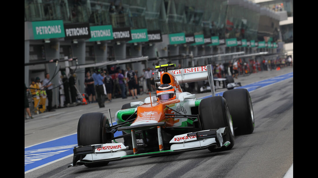 Nico Hülkenberg - Force India - GP Malaysia - 24. März 2012