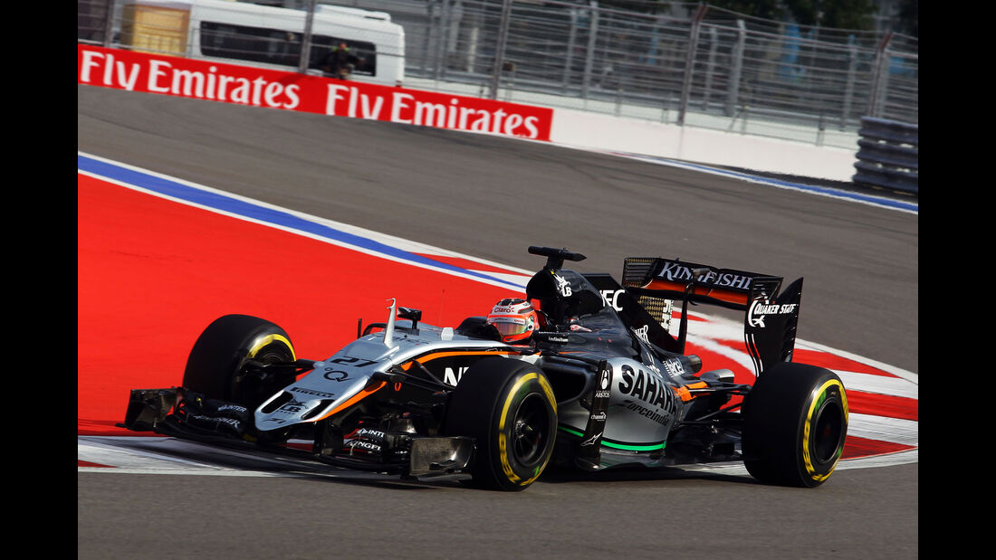 Nico Hülkenberg - Force India - GP Russland - Qualifying - Samstag - 10.10.2015