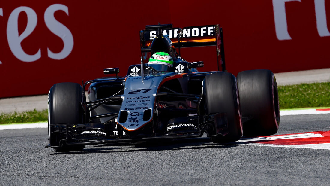 Nico Hülkenberg - Force India - GP Spanien 2016 - Qualifying - Samstag - 14.5.2016