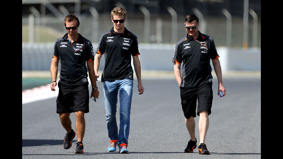 Nico Hülkenberg - Force India - GP Spanien - Barcelona - Donnerstag - 7.5.2015